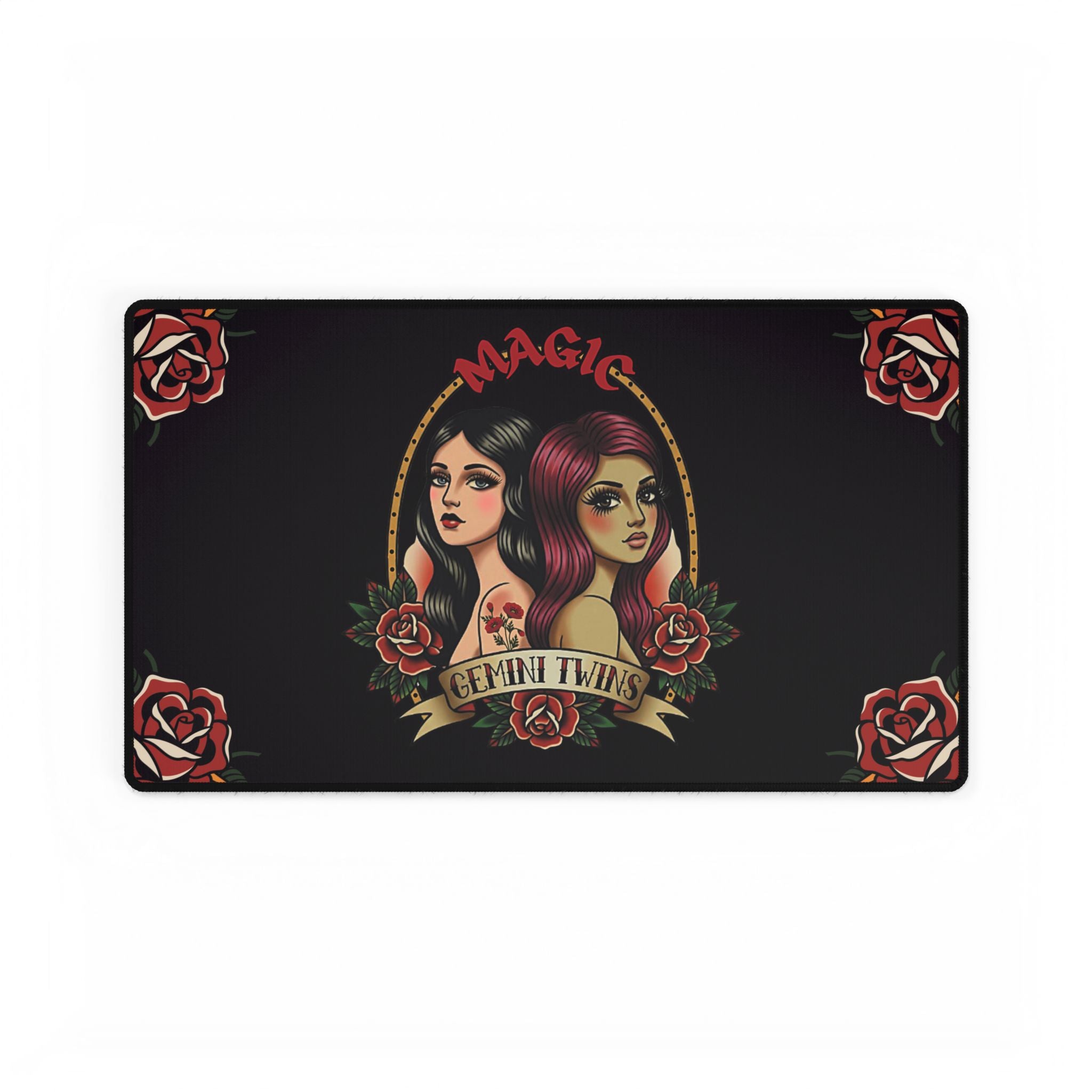 "Lady in Red" 24 x 14 TCG Playmat