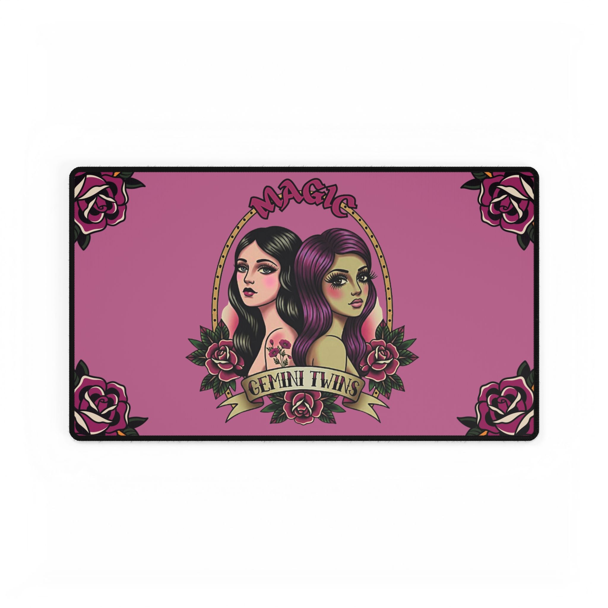 "Lady in Pink" 24 x 14 TCG Playmat